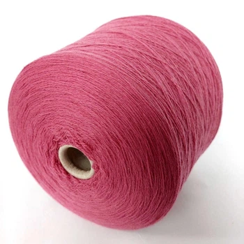 Італійська бобінна пряжа кардний дитячий меринос Casa Del Filato Baby wool Темно-рожевий