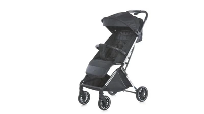 Дитяча прогулянкова коляска-книжка ME 1129 LINK Black Striped Чорна