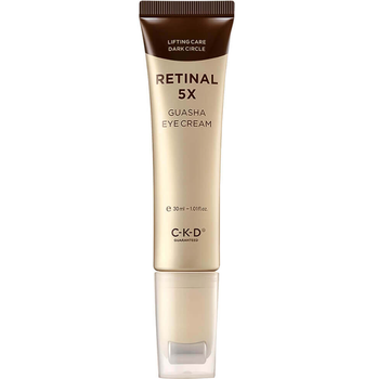 Омолаживающий крем для век с роликовым массажером CKD Retinal 5X Guasha Eye Cream 30ml