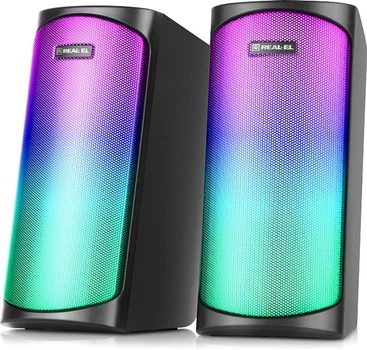 Акустична система REAL-EL S-135 USB Black (EL121100019)