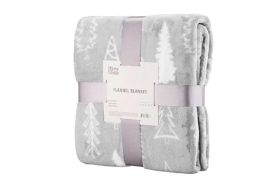 Плед Ardesto Flannel, 160х200 см, 100% поліестер, ялинки ART0110PB