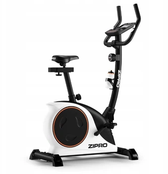 Велотренажер для дома Zipro Nitro RS до 150 кг с системой магнитного сопротивления Белый с черным
