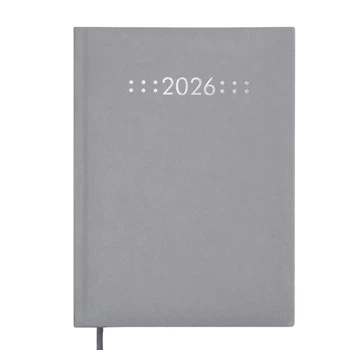 Ежедневник 2026 Buromax A5 Classic BM.21121-* - Серый