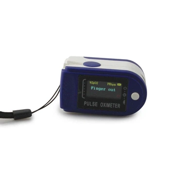 Пульсоксиметр FINGERTIP PULSE oximeter синий color tft