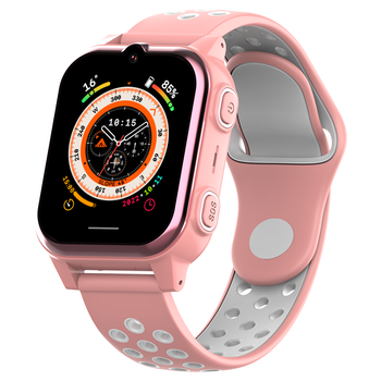 Смарт часы-телефон детские Wonlex CT21 с видеозвонком WI-FI GPS SIM-карта Pink (18556)