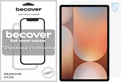 Защитное стекло BeCover для планшета Samsung Galaxy Tab S10 Lite (SM-X400/SM-X406) 10.9" (BC_713753)