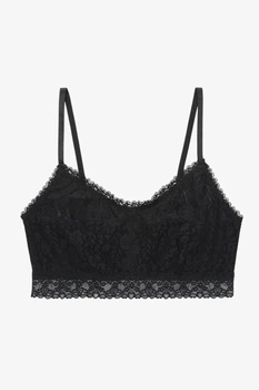 Жіночий топ, мереживний бралет Thirdlove Everyday Lace Full Cov - чорний / XS