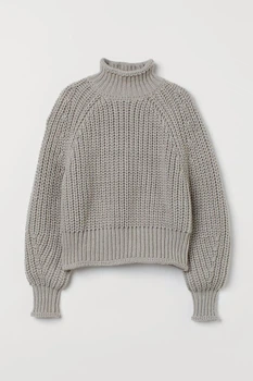 Жіночий джемпер H&M 200961-2 L(175/104) сірий (2009610005)