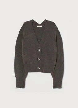 Жіночий кардиган H&M 720345-4 S(165/88) коричневий (2000005023293)