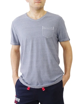 Футболка кор рукав CAMP DAVID (2305-3709-21/23-3) Блакитний XXL