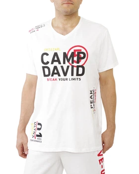 Футболка кор рукав CAMP DAVID (2302-3533-32/23) Білий XXL