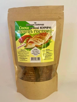 Закуска "Снеки Курячі (Гострий перець)" 150г.