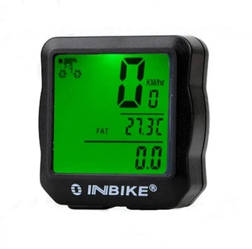Велокомпьютер проводной Inbike IC528, ЖК с подсветкой