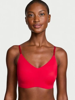 Бюстгальтер без косточек бесшовный Victoria's Secret 26947210 M Красный (7312439123227)