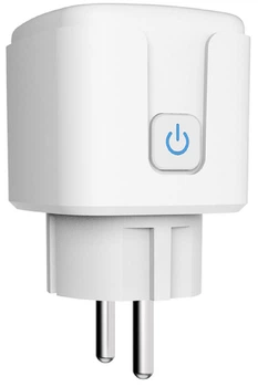 Розумна розетка 250W 16A Wi-Fi Smart Socet Cozylife Alexa Google Assistant для віддаленого керування живленням через смартфон Таймер відкладений старт White