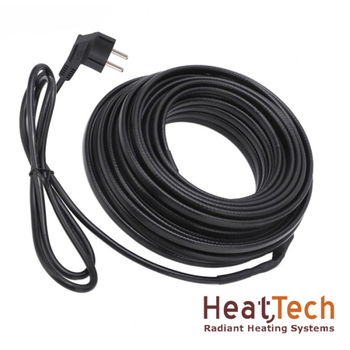 Нагрівальний кабель з термостатом і вилкою HeatTech 2 м.