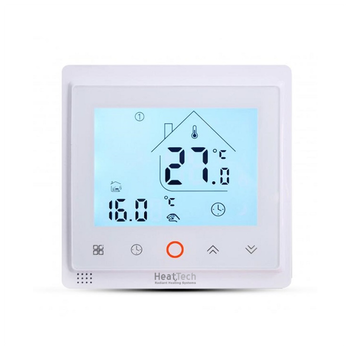 Терморегулятор программируемый HeatTech HTP225-240 белый