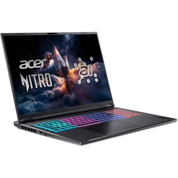 Ігровий ноутбук ACER Nitro 18 AI AN18-61-R7V5 (NH.QYDEX.002), AMD Ryzen AI 7 350 / 18″ / RAM 32 ГБ / SSD 1 ТБ / NVIDIA GeForce RTX 5070 Ti 12GB / Free DOS / Obsidian Black