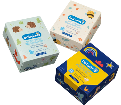 Babylove ушные палочки для детей 72шт