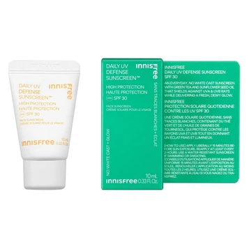 Сонцезахисний крем для обличчя з SPF30 INNISFREE Daily UV Defense Sunscreen 10 мл