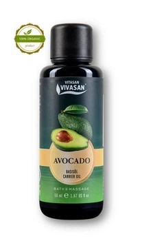 Базова олія Авокадо Vivasan натуральна 50мл Avocado