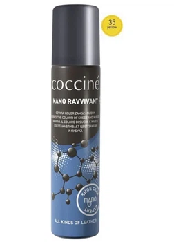Спрей-краска Coccine Ravvivant Nano для замши и нубука Желтый 75 мл