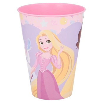Стакан для детей 430 мл Принцесса Диснея Stor Disney Princess 14,45x9,16x9,16 см пластиковый розовый