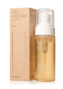 Гель-мусс для лица Gel Mousse Active для проблемной кожи, себум баланс 160 мл White Mandarin / Choice