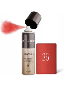 Спрей Coccine Ravvivant для замши и нубука, красный, 250 мл