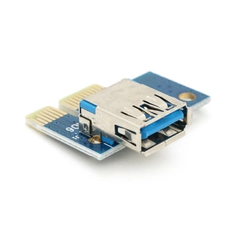 Адаптер переходник PCE N06 для подключения PCI Express x1 на USB 3.0 версия VER006C