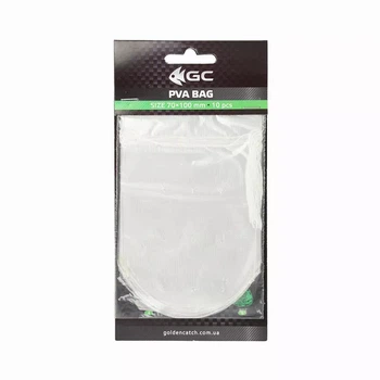 ПВА пакет Golden Catch PVA Bag 85x140мм з ниткою (10шт)* (3236602)