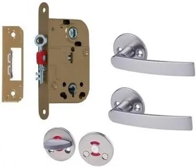 Комплект замків Valnes Matt Chrome VAL2014GSETWCCS (4743015046996)