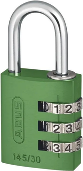 Комбінований замок Abus 145/30 Зелений SYN-46560 (4003318465604)