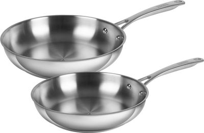Zestaw patelni Kuhn Rikon Allround bez powłoki 24 + 28 cm (7610154313838)
