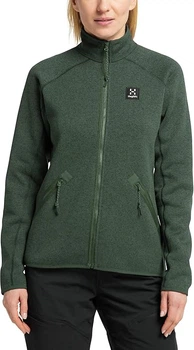 Флісова кофта Haglofs Risberg Jacket women туристична утеплена Розмір XL Зелена