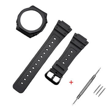 Ремінець Modfit Ремінець + безель (рант) для Casio G-Shock GA-2100 Black BK