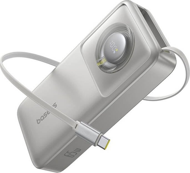 Powerbank Baseus Free2Pull 20000 mAh 65W Lunar Gray (P10073700843-00)