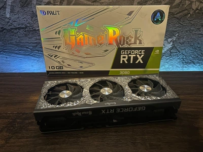 Відеокарта RTX 3080 10GB Palit GameRock GDDR6X Б/В