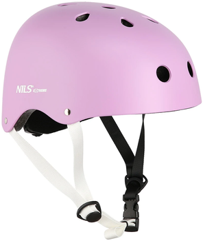 Kask Nils EXTREME MTW001 L 58-61 cm Fioletowy (5907695521788)