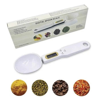 Мірна ложка ваги Digital Spoon Scalе з дисплеєм Білий (27996)