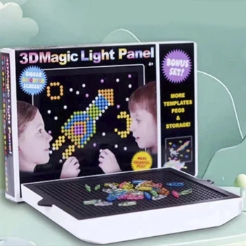 Мозаика 3D оптическая светодиодная на 276 деталей Magic Light Panel (27863)