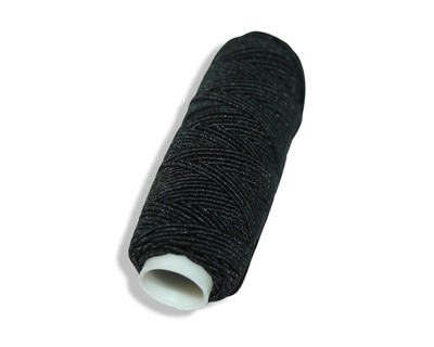 Нитки FROM FACTORY NRB резиновые Черные 1шт/0.9мм/25м