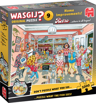 Пазл Jumbo Wasgij? Original 9 Ретро Метаморфоза 1000 елементів (8721017602811)