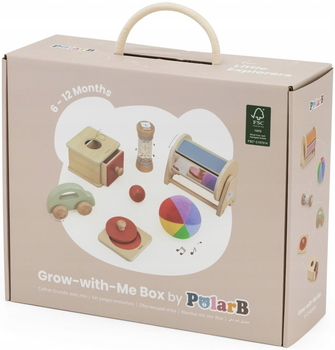 Набір розвиваючих іграшок Viga Grow-with-Me Box від 6 до 12 місяців (6971608442629)