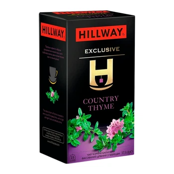 Чай чорний пакетований Hillway Country Thyme 25 шт х 1.5 г