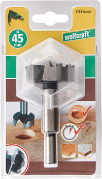Frez do drewna Wolfcraft 45 x 90 mm (3326000)