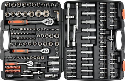 Zestaw nasadek STHOR 1/2" 173 elementy (58688)
