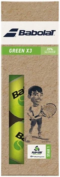 Мячи для тенниса Babolat Green Paper Pack (501106-113)