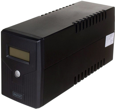 ДБЖ Digitus Line-Interactive LCD 600VA/360W Black (DN-170063-LCD-B)
