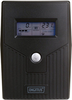 UPS Digitus Line-Interactive LCD 800VA/480W Black (DN-170064-LCD-B)